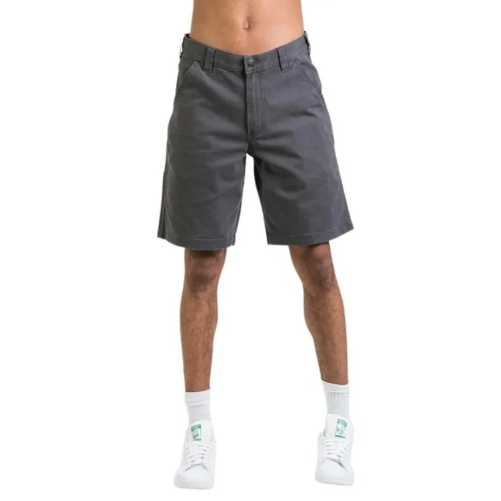 Carhartt Shorts Men's Size 42‎ Grey Gravel Relaxed Fit Canvas Rugged Flex Work